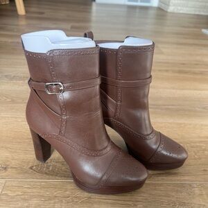 Ralph Lauren Leather Boots Size 6